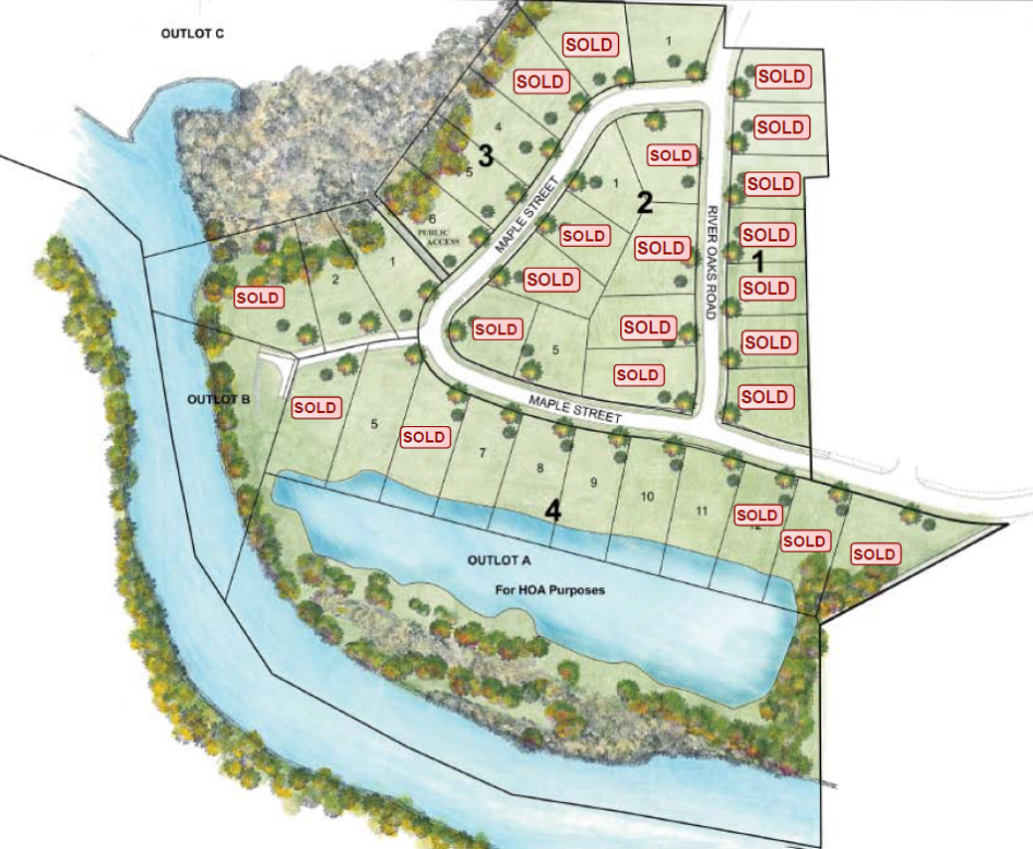 River Run Site Map Image